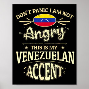 Venezuela Vlag Souvenirs Voor Venezolanen Mannen & Poster