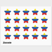 Venezuela vlag ster stickers (Vel)