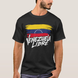 Venezuela Vlag Trotse Amerikaanse Venezolaanse Man T-shirt