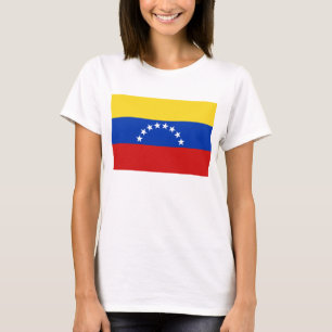 Venezuela vlag x kaart T-Shirt