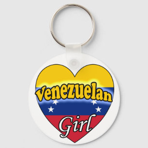 Venezuelan Girl Sleutelhanger
