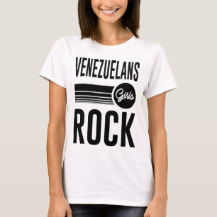 venezuelans meisjes rotssteen t-shirt