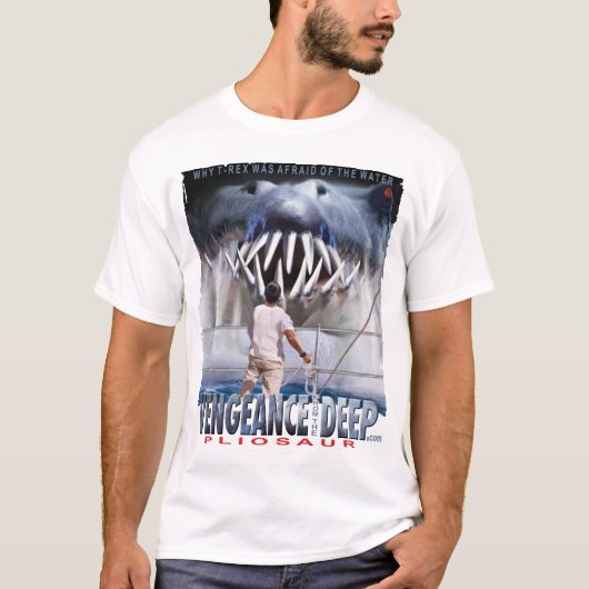 Vengeance van het Deep - Pliosaur - T-shirt (Voorkant)