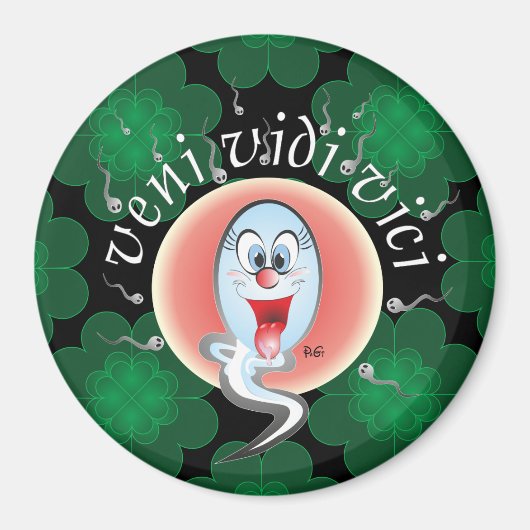 veni vedi vici aimant (Devant)