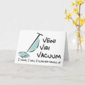 Veni Vidi Vacuum Kaart (Gele Bloem)