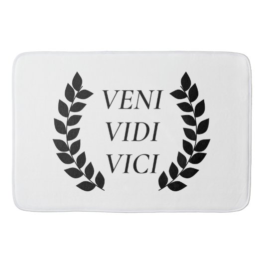Veni Vidi Vici Badmat (Voorkant)