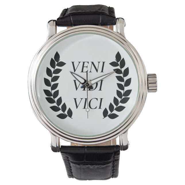 Veni Vidi Vici Horloge (Voorkant)