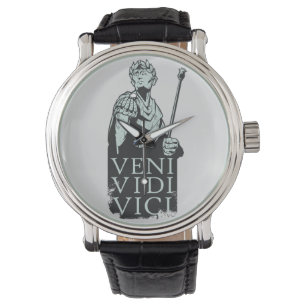 Veni Vidi Vici Julius Caesar Roman Horloge