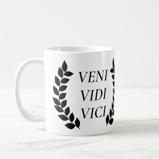 Veni Vidi Vici Koffiemok (Links)