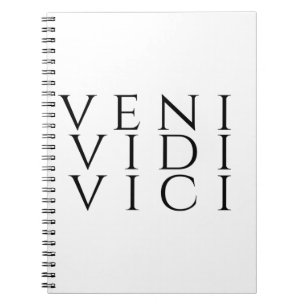 Veni Vidi Vici Notitieboek