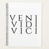 Veni Vidi Vici Planner (Voorkant)