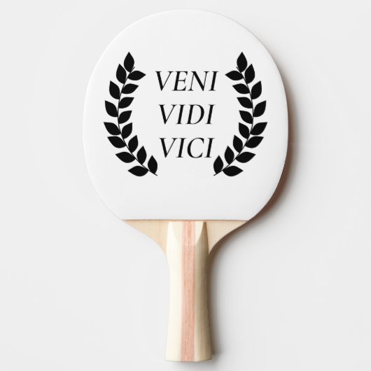 Veni Vidi Vici Tafeltennisbatje (Voorkant)