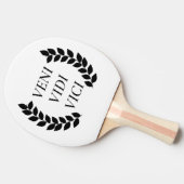 Veni Vidi Vici Tafeltennisbatje (Zijkant)