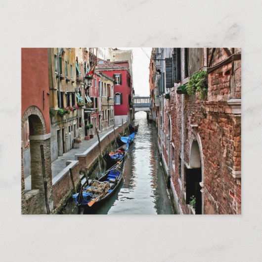 Venice Alleyway Briefkaart (Voorkant)
