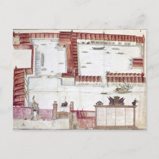 VENICE: ARSENALE BRIEFKAART (Voorkant)