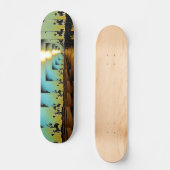 Venice Beach CA Sunset Skateboard (Voorkant)