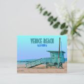 Venice Beach California  Briefkaart (Staand voorkant)