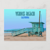 Venice Beach California  Briefkaart (Voorkant)