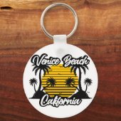 Venice Beach California Sleutelhanger (Achterkant)