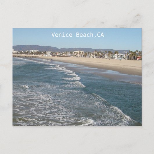 Venice Beach, Californië Briefkaart (Voorkant)
