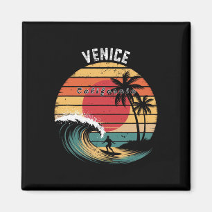 Venice Beach Californië Strand Surfen Magneet