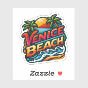 Venice Beach, Californië, Verenigde Staten Sticker