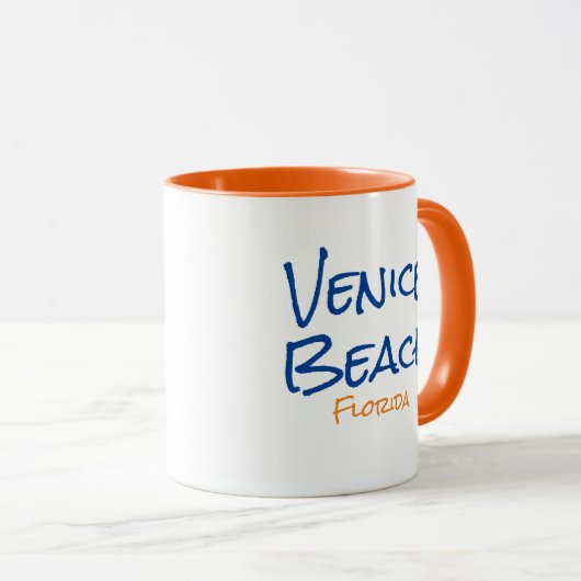Venice Beach Floride Café Mug (Devant droit)