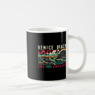 Venice Beach Los Angeles Reizen Zomer Familie Vaca Koffiemok