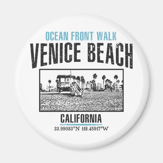 Venice Beach Magneet (Voorkant)