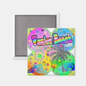 Venice Beach Quadro Seasons Magnet (Recto/Verso)