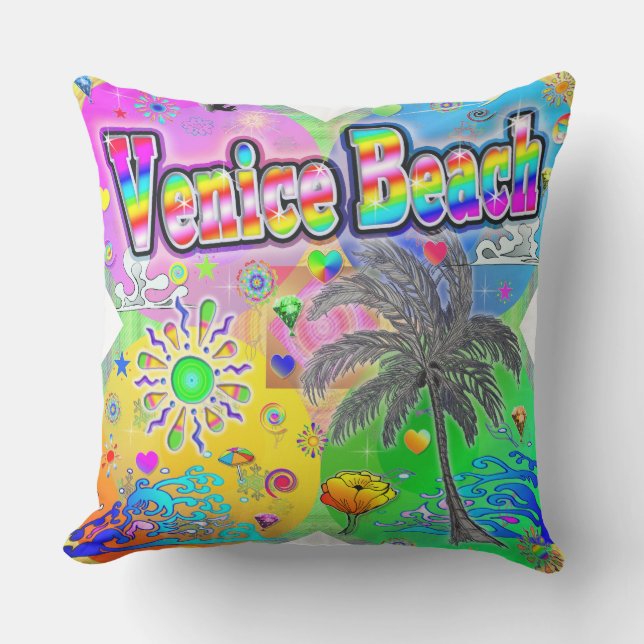 Venice Beach Quadro Seasons Pillow Buitenkussen (Voorkant)