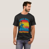 Venice Beach Retro Throwback Surf & Beach Souvenir T-shirt (Voorkant volledig)