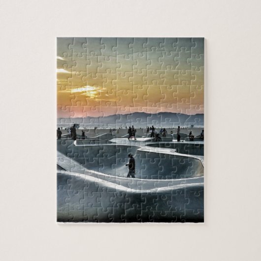 Venice Beach Skateboard Park Legpuzzel (Verticaal)