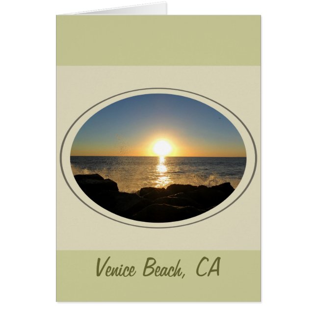 Venice Beach Sunset (Voorkant)