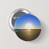 Venice Beach Sunset Ronde Button 5,7 Cm (Voorkant /achterkant)