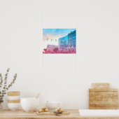 Venice Beach-teken Poster (Keuken)