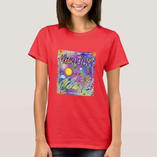Venice Beach Timeless Melody T-Shirt (Devant)