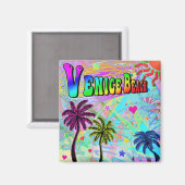 Venice Beach Vivid Romance Magnet Magneet (Voorkant / Achterkant)