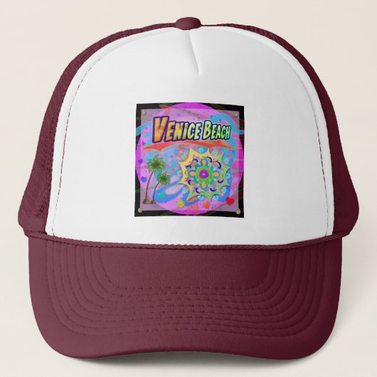 Venice Beach Vrai Casquette de progrès (Devant)
