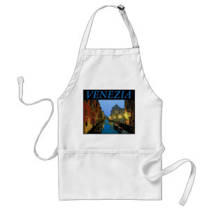 Venice Blue Apron Standaard Schort