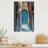 Venice Blue-deur Poster (Keuken)