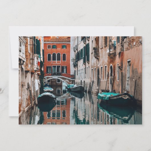 Venice Boats Kaart (Voorkant)