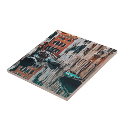 Venice Boats Tegeltje (Zijkant)