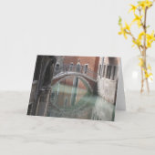 Venice bridge - Carte à puce (Fleur jaune)