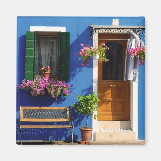 Venice Burano Magnet (Devant)