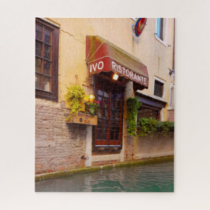 Venice Canal Architecture Ristorante Street Legpuzzel