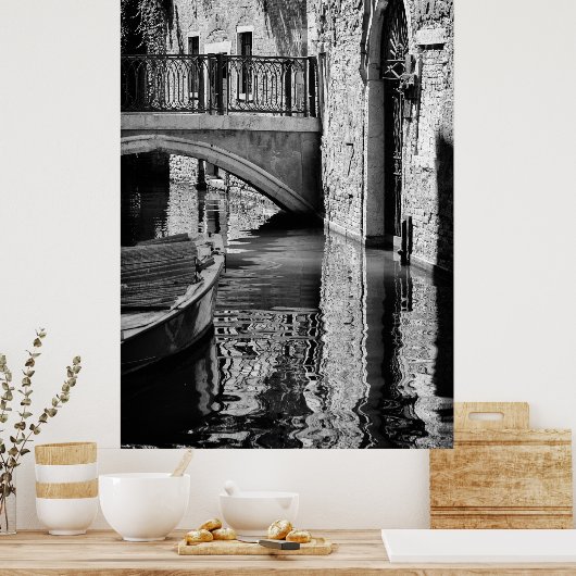 Venice Canals Poster (Keuken)