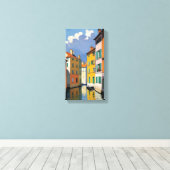 Venice Canvas Wall Art Afdruk (Insitu (Houten vloer))