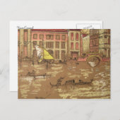 Venice Carnaval Briefkaart (Voorkant / Achterkant)