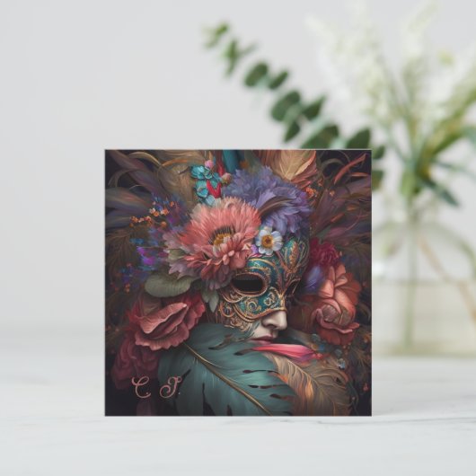 Venice Carnival Florals (Staand voorkant)